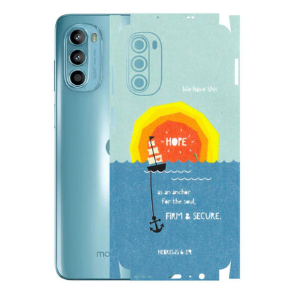Motorola Phone Skins (All Models) - A Beautiful Sunset of Hope - Matte Finish (M-75) Motorola Moto G52