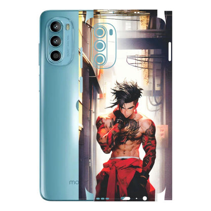 Motorola Phone Skins (All Models) - In the streets of Japan - Matte Finish (M-77) Motorola Moto G52