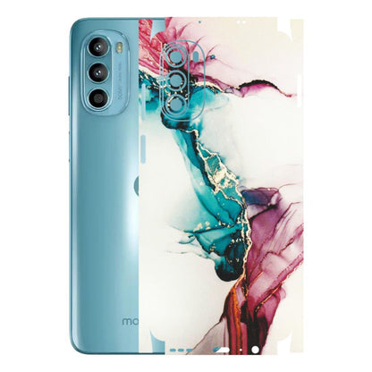 Motorola Phone Skins (All Models) - Elegant Marble - Matte Finish (M-81) Motorola Moto G52