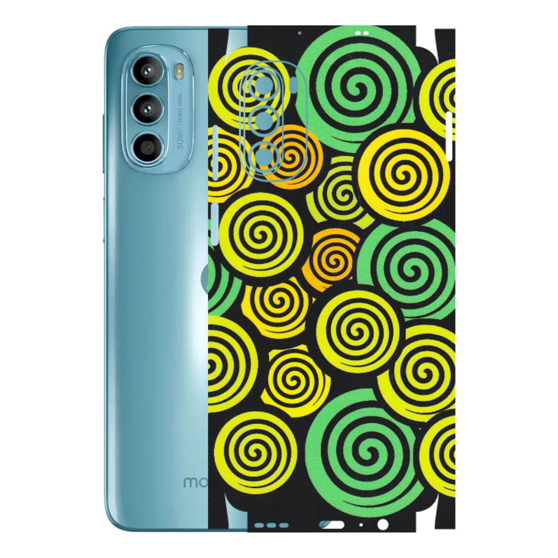 Motorola Phone Skins (All Models) - Crazy Spiral - Matte Finish (M-91) Motorola Moto G52