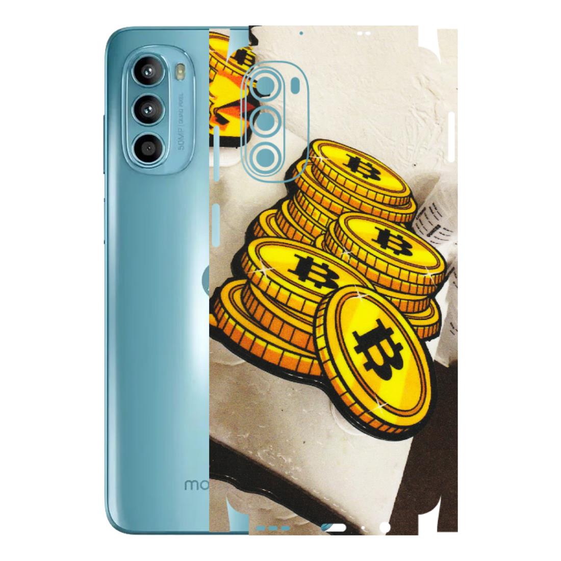Motorola Phone Skins (All Models) - Billionaire Bitcoin Collection - Matte Finish (M-92) Motorola Moto G52