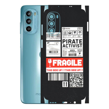 Motorola Phone Skins (All Models) - Handle With Care - Matte Finish (M-99) Motorola Moto G52