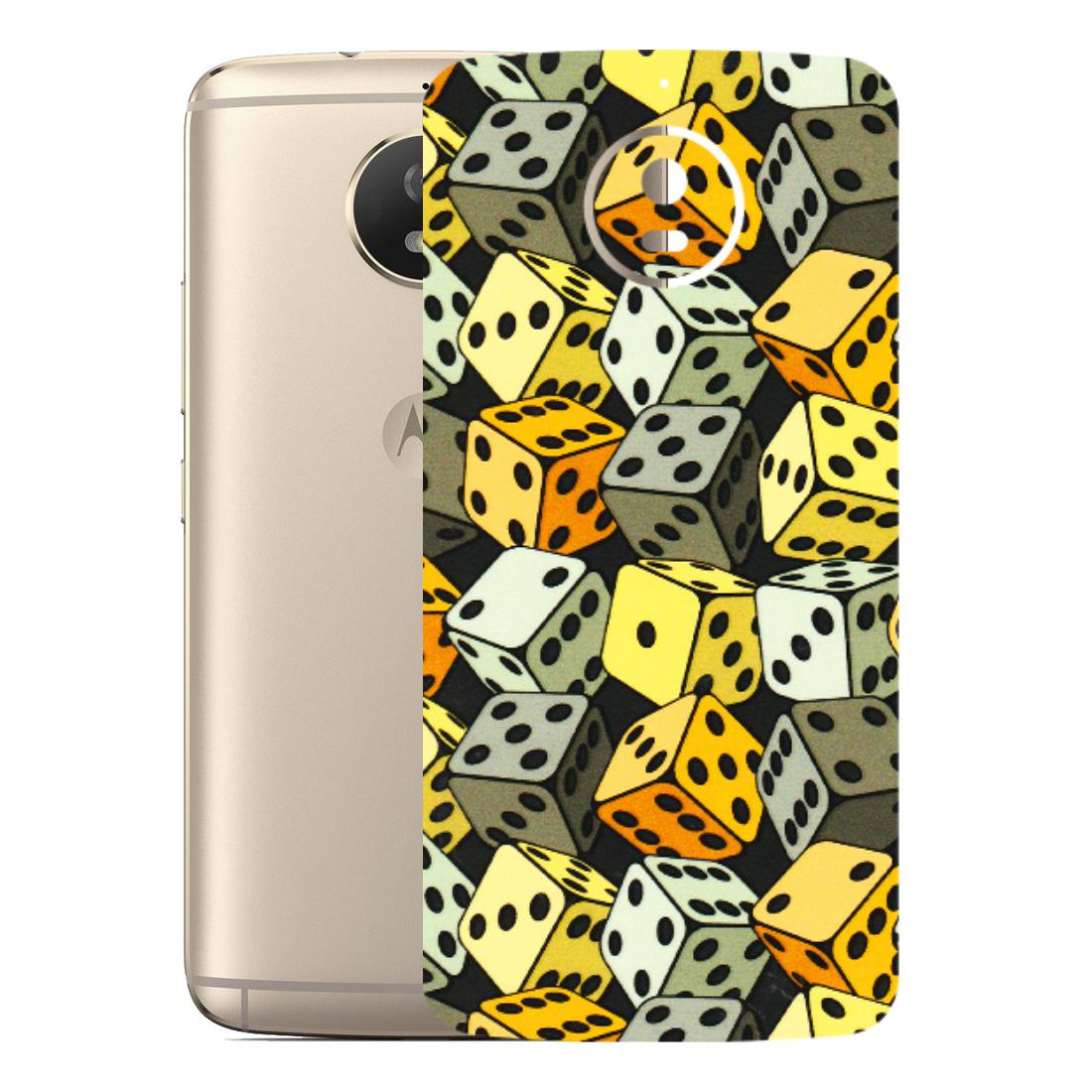 Motorola Phone Skins (All Models) - Dices Of Life - 3D Embossed Finish (L-04) Motorola Moto G5S