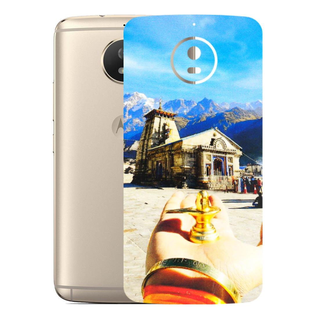 Motorola Phone Skins (All Models) - Beauty of Kedarnath - 3D Embossed Finish (L-108) Motorola Moto G5S