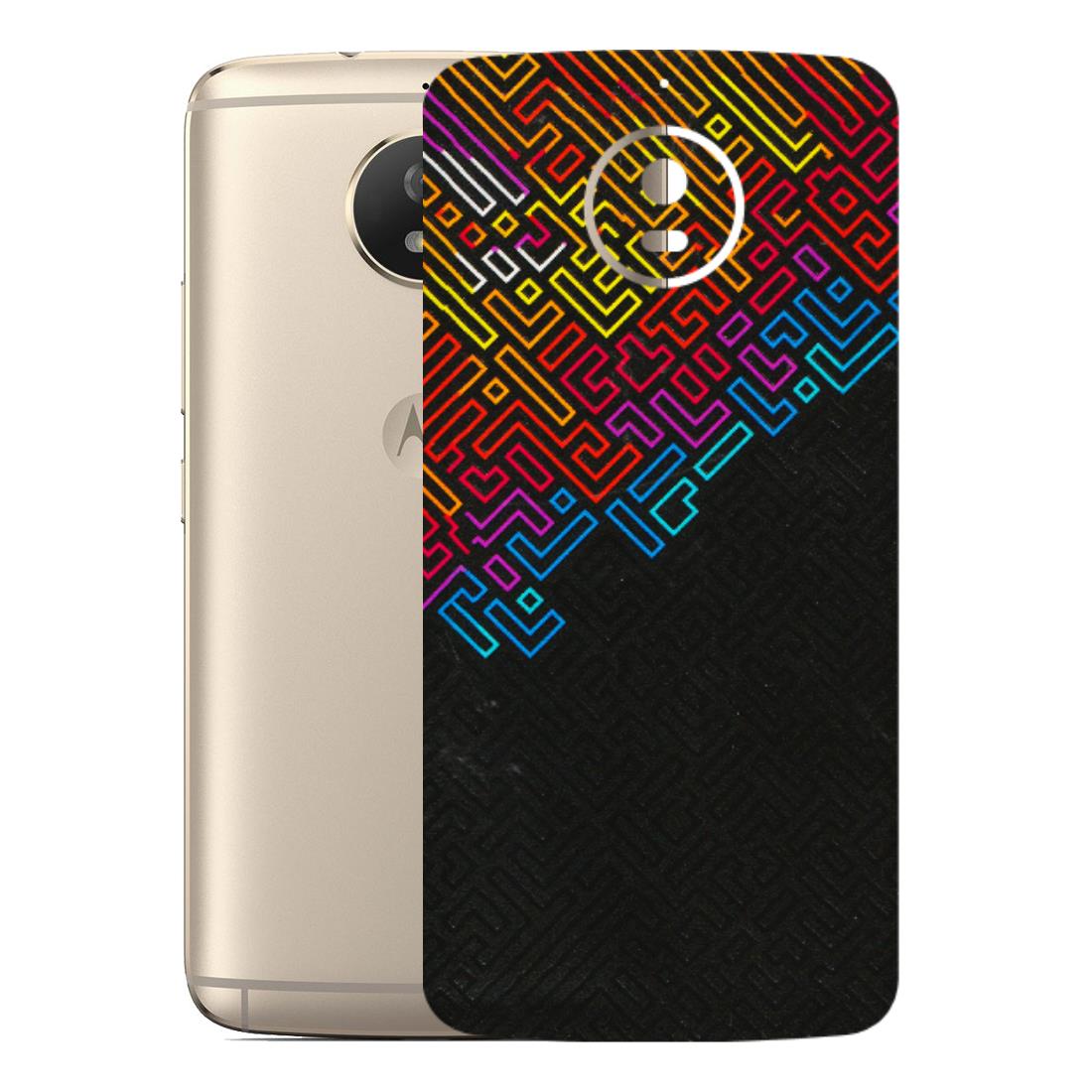 Motorola Phone Skins (All Models) - Dotme Pattern Art - 3D Embossed Finish (L-121) Motorola Moto G5S