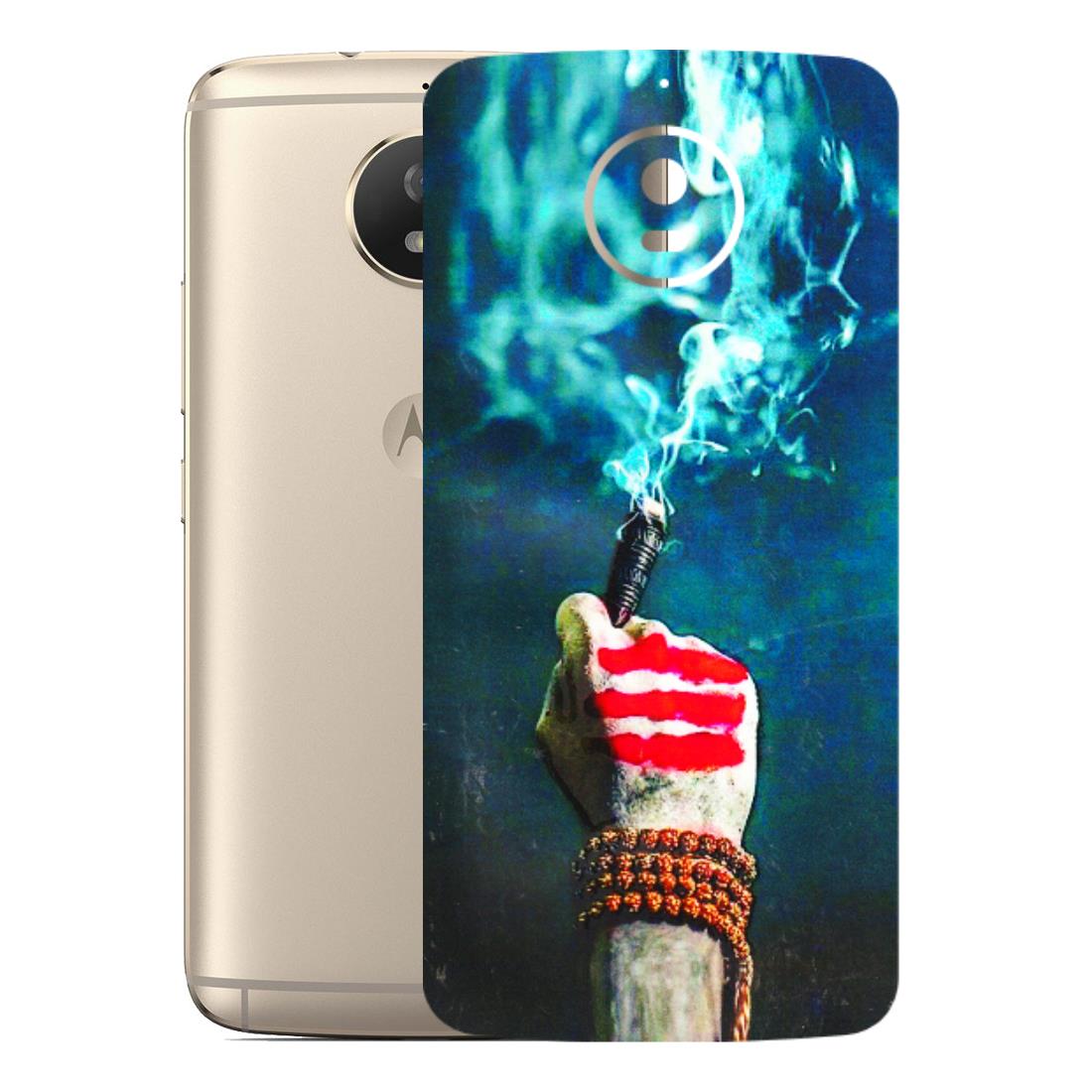 Motorola Phone Skins (All Models) - Mahadev Bhakt - 3D Embossed Finish (L-146) Motorola Moto G5S