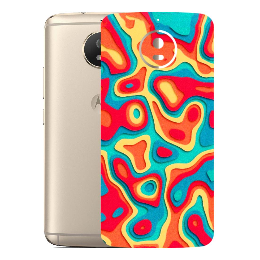Motorola Phone Skins (All Models) - Abstract Swirl - 3D Embossed Finish (L-150) Motorola Moto G5S