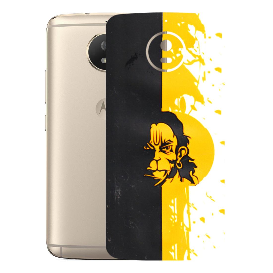 Motorola Phone Skins (All Models) - Bajrangbali - 3D Embossed Finish (L-151) Motorola Moto G5S