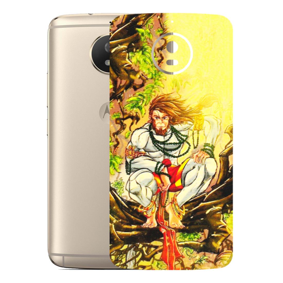 Motorola Phone Skins (All Models) - Lord Hanuman - 3D Embossed Finish (L-152) Motorola Moto G5S