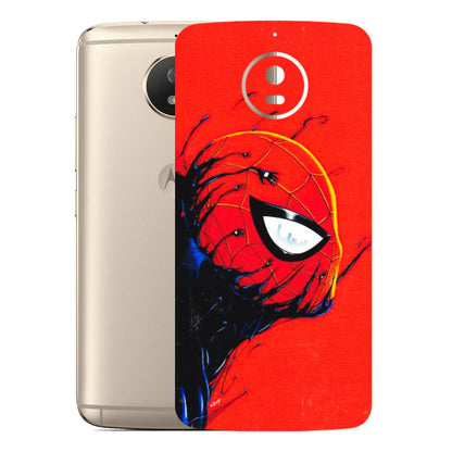 Motorola Phone Skins (All Models) - Spiderman Face Venom - 3D Embossed Finish (L-165) Motorola Moto G5S
