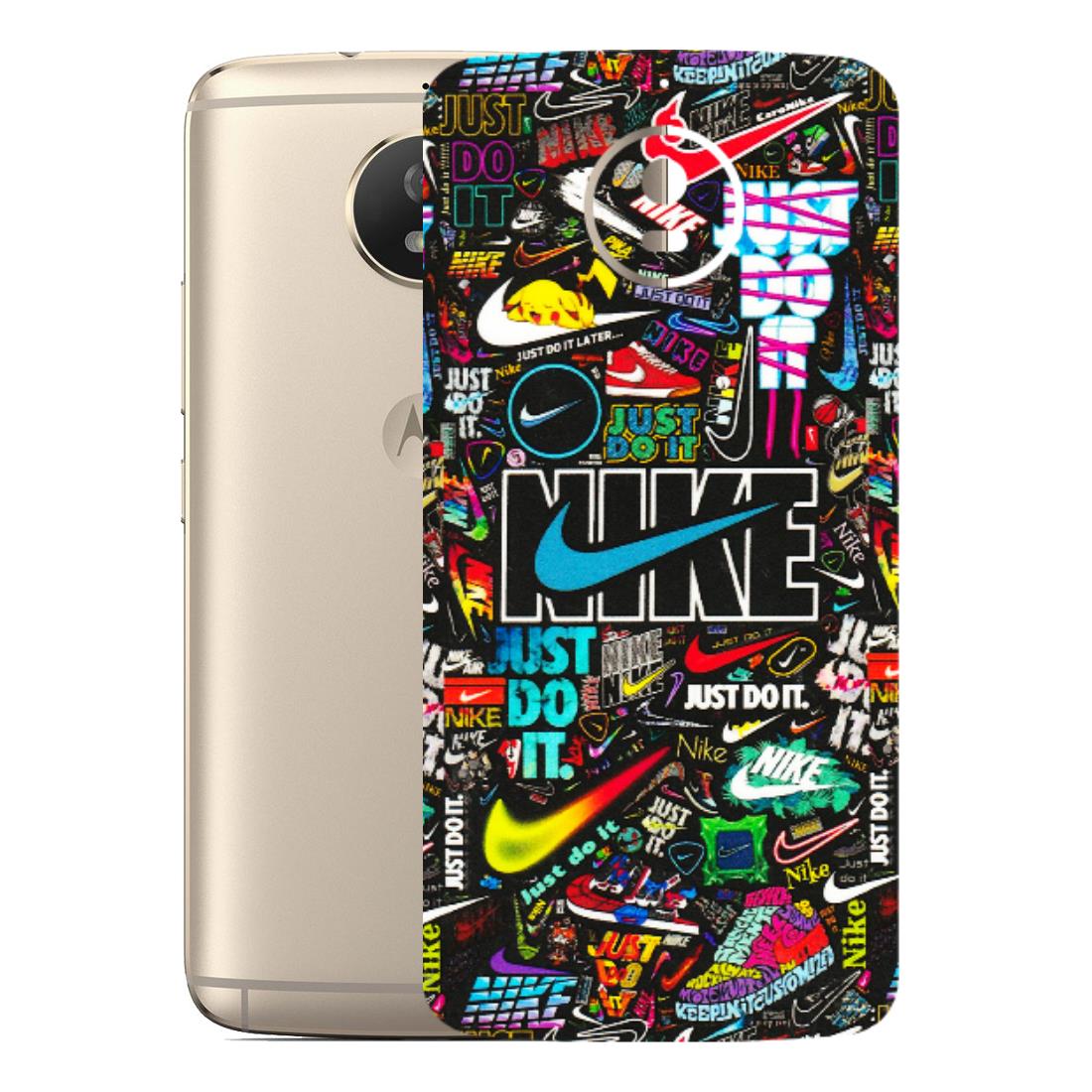 Motorola Phone Skins (All Models) - Just Do It Doodles - 3D Embossed Finish (L-166) Motorola Moto G5S