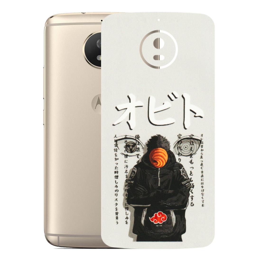Motorola Phone Skins (All Models) - Obito Anime Eye - 3D Embossed Finish (L-19) Motorola Moto G5S