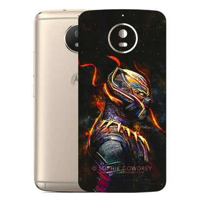Motorola Phone Skins (All Models) - Black Panther - 3D Embossed Finish (L-190) Motorola Moto G5S
