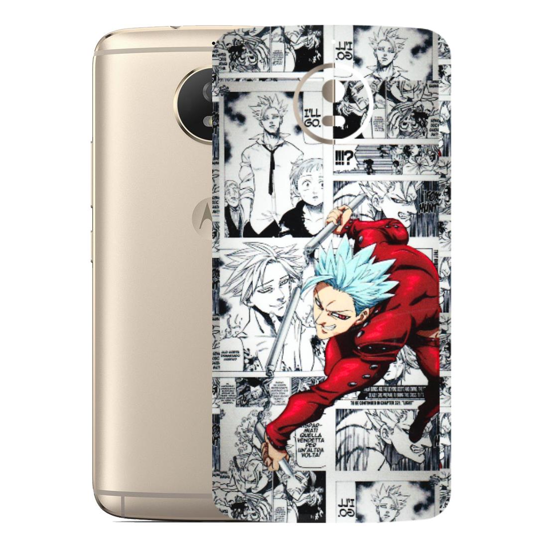 Motorola Phone Skins (All Models) - Anime Comic - 3D Embossed Finish (L-192) Motorola Moto G5S