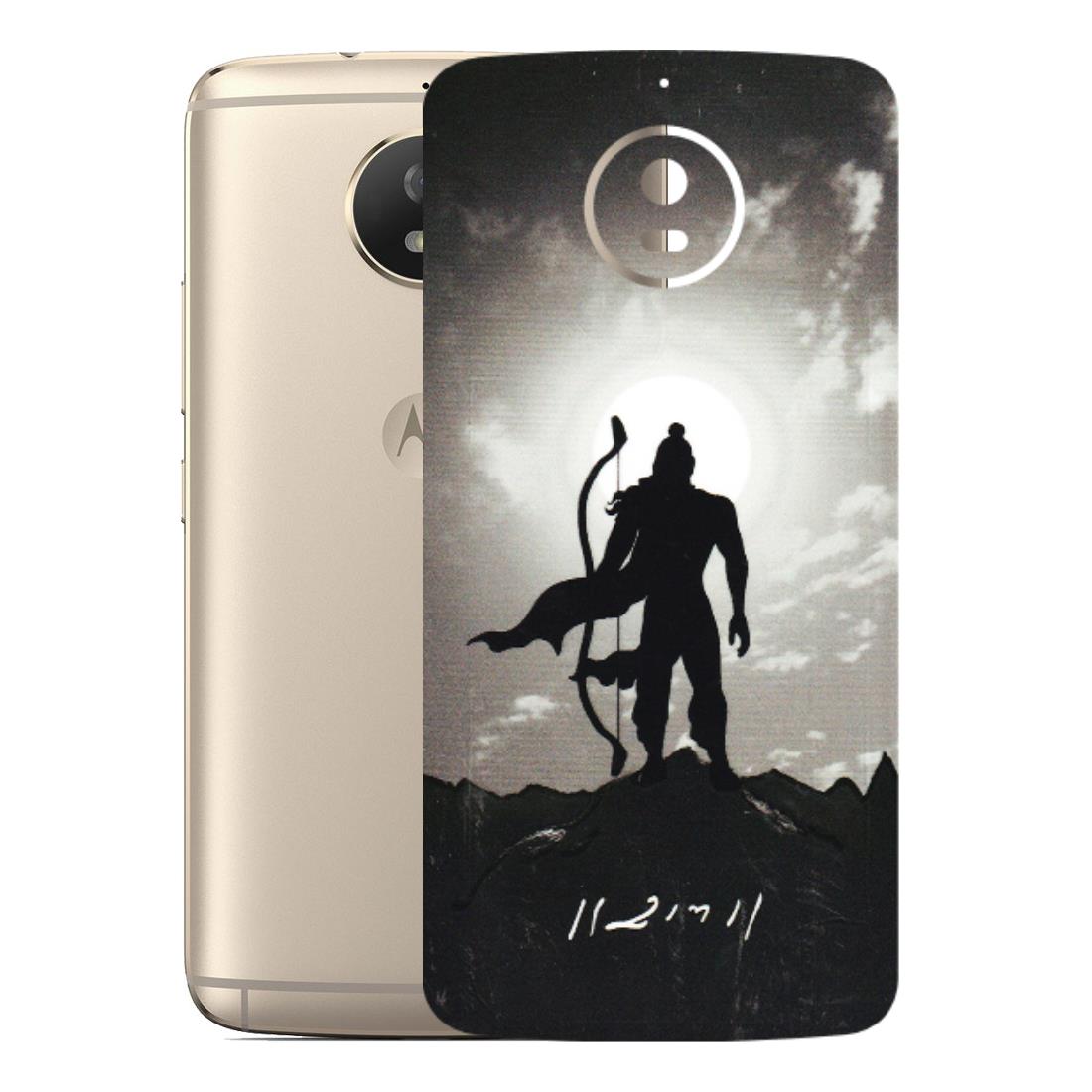 Motorola Phone Skins (All Models) - Jai Siya Ram - 3D Embossed Finish (L-200) Motorola Moto G5S