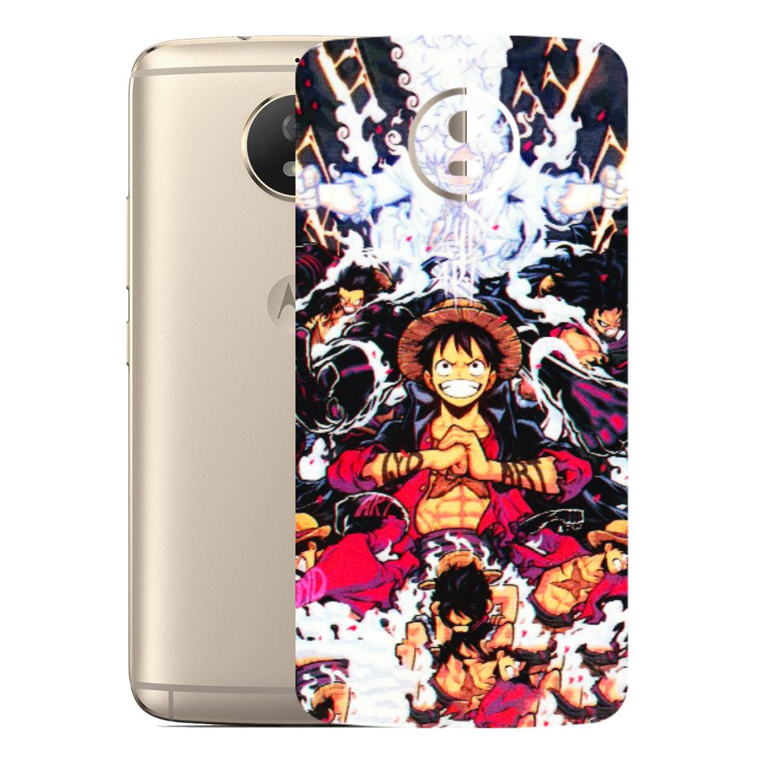Motorola Phone Skins (All Models) - Luffy Anime Character - 3D Embossed Finish (L-203) Motorola Moto G5S
