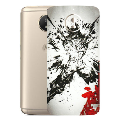 Motorola Phone Skins (All Models) - DBZ - 3D Embossed Finish (L-206) Motorola Moto G5S