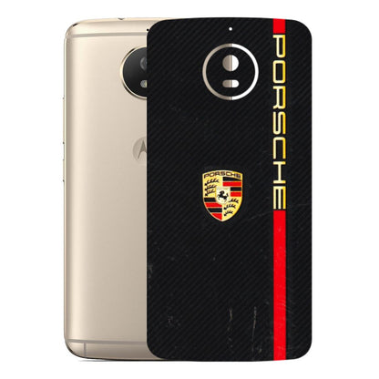 Motorola Phone Skins (All Models) - Premium Porsche - 3D Embossed Finish (L-225) Motorola Moto G5S