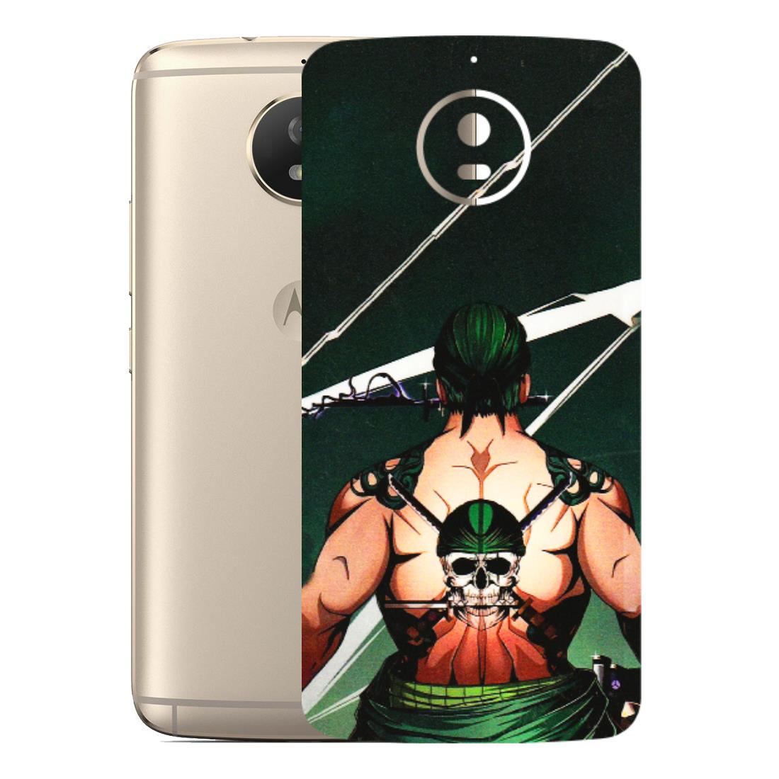 Motorola Phone Skins (All Models) - Zoro Anime - 3D Embossed Finish (L-23) Motorola Moto G5S