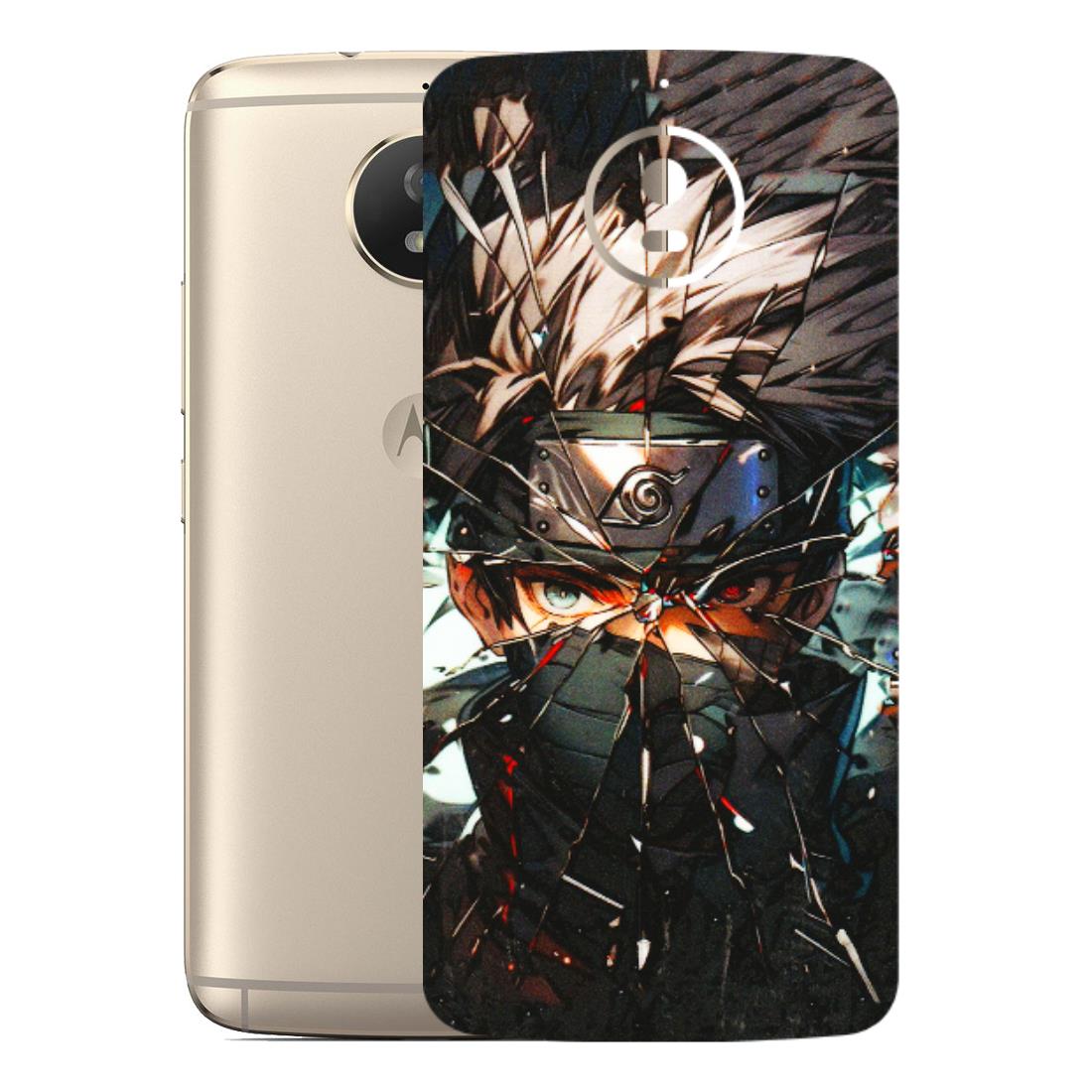 Motorola Phone Skins (All Models) - Kakashi Shattered Glass Effect - 3D Embossed Finish (L-237) Motorola Moto G5S