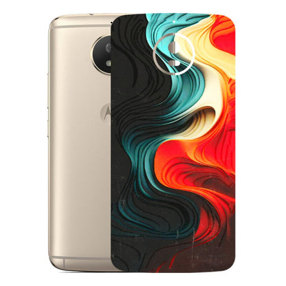 Motorola Phone Skins (All Models) - The Silky Swirl - 3D Embossed Finish (L-240) Motorola Moto G5S