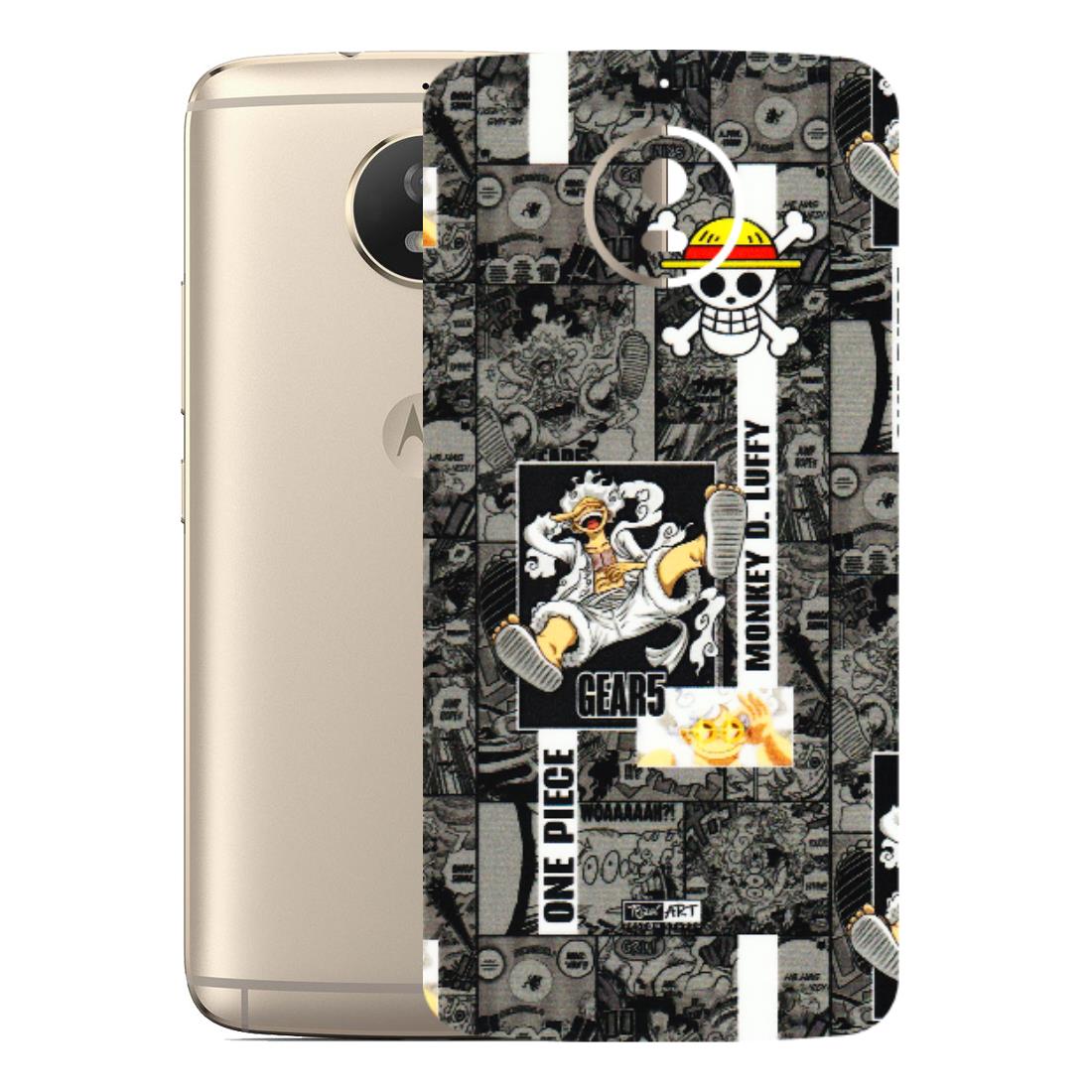 Motorola Phone Skins (All Models) - Cuffy Anime MonkeyCamic - 3D Embossed Finish (L-242) Motorola Moto G5S