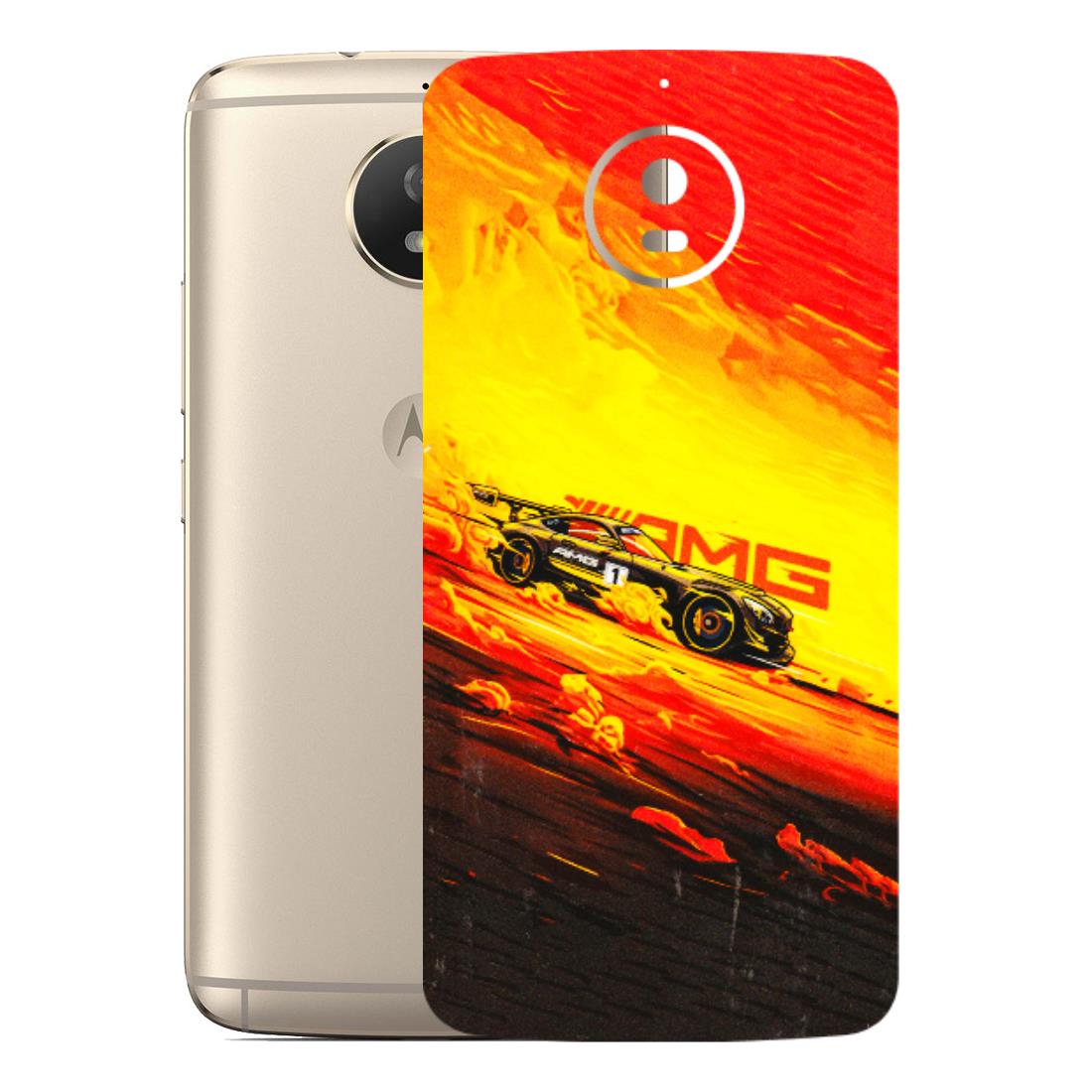 Motorola Phone Skins (All Models) - AMG Car Speed Cover - 3D Embossed Finish (L-256) Motorola Moto G5S