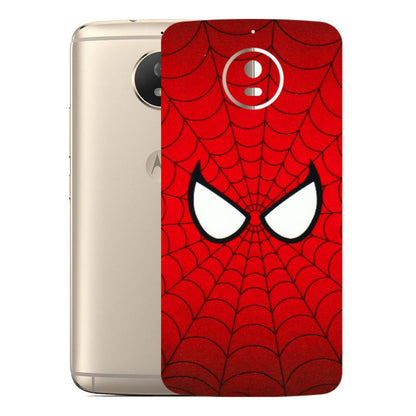 Motorola Phone Skins (All Models) - Spidey Eyes - 3D Embossed Finish (L-257) Motorola Moto G5S