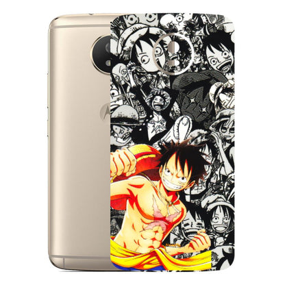 Motorola Phone Skins (All Models) - Anime Comics Games Doodles - 3D Embossed Finish (L-27) Motorola Moto G5S