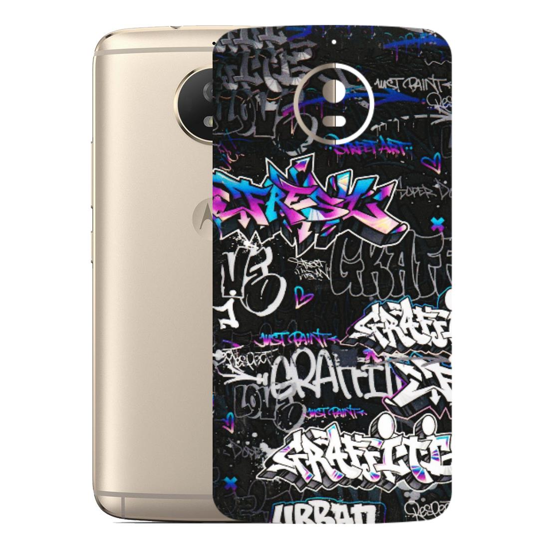 Motorola Phone Skins (All Models) - Graffiti Killer - 3D Embossed Finish (L-274) Motorola Moto G5S