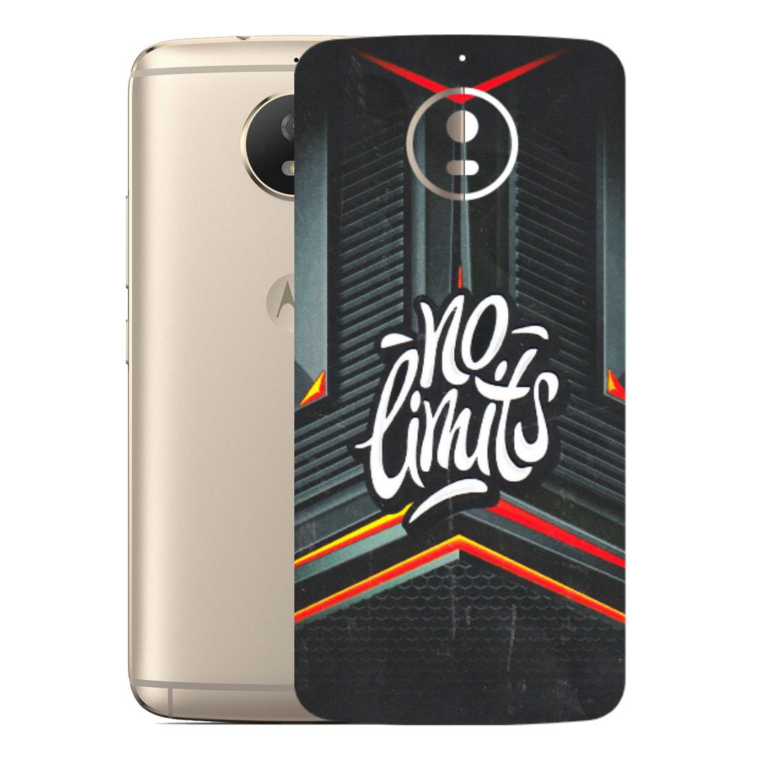 Motorola Phone Skins (All Models) - No Limits - 3D Embossed Finish (L-286) Motorola Moto G5S
