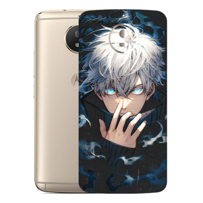 Motorola Phone Skins (All Models) - New Jujutsu Kaisen Anime - 3D Embossed Finish (L-313) Motorola Moto G5S