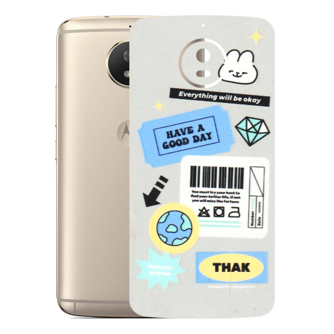 Motorola Phone Skins (All Models) - Will Be Okay Design - 3D Embossed Finish (L-316) Motorola Moto G5S