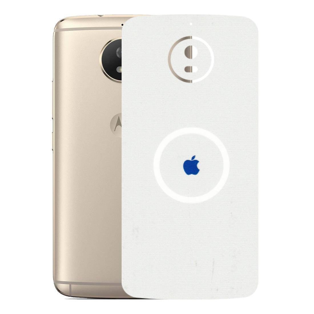 Motorola Phone Skins (All Models) - iPhone Magsafe Logo - 3D Embossed Finish (L-320) Motorola Moto G5S