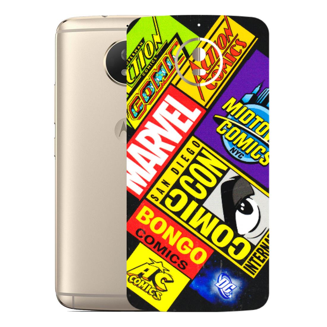Motorola Phone Skins (All Models) - Bongo Comic Con - 3D Embossed Finish (L-325) Motorola Moto G5S