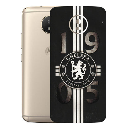 Motorola Phone Skins (All Models) - Chelsea Fan Club - 3D Embossed Finish (L-36) Motorola Moto G5S