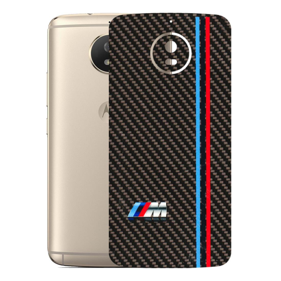 Motorola Phone Skins (All Models) - BM Carbon Fiber Feels - 3D Embossed Finish (L-38) Motorola Moto G5S