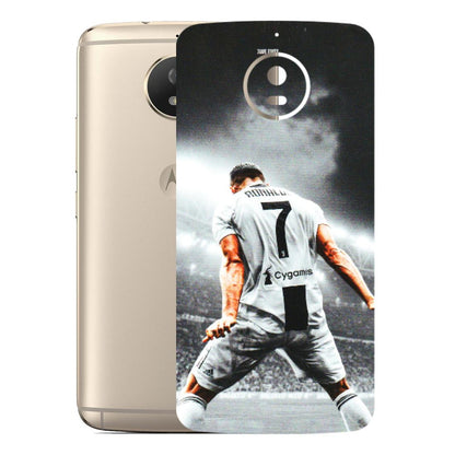 Motorola Phone Skins (All Models) - Ronaldo CR7 Crazy - 3D Embossed Finish (L-44) Motorola Moto G5S