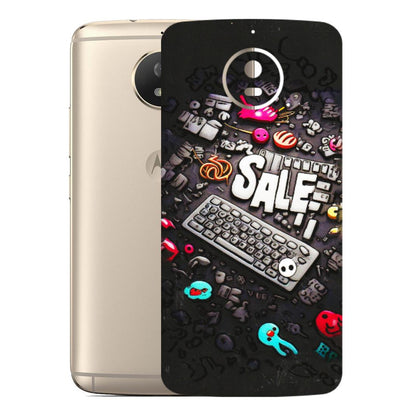 Motorola Phone Skins (All Models) - Gadgets Sale - 3D Embossed Finish (L-50) Motorola Moto G5S