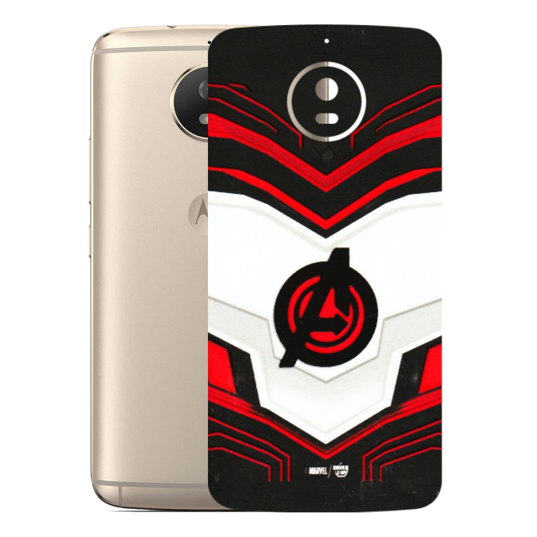 Motorola Phone Skins (All Models) - Avengers Logo - 3D Embossed Finish (L-55) Motorola Moto G5S