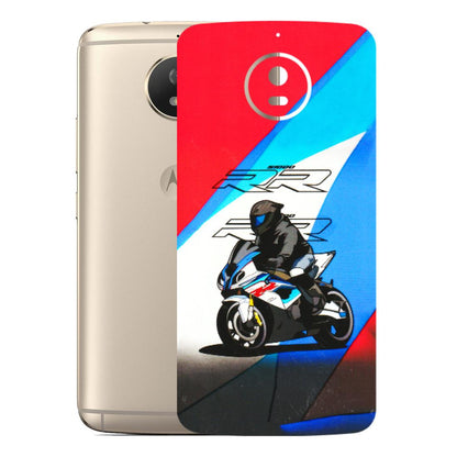 Motorola Phone Skins (All Models) - Bikers Love - 3D Embossed Finish (L-58) Motorola Moto G5S