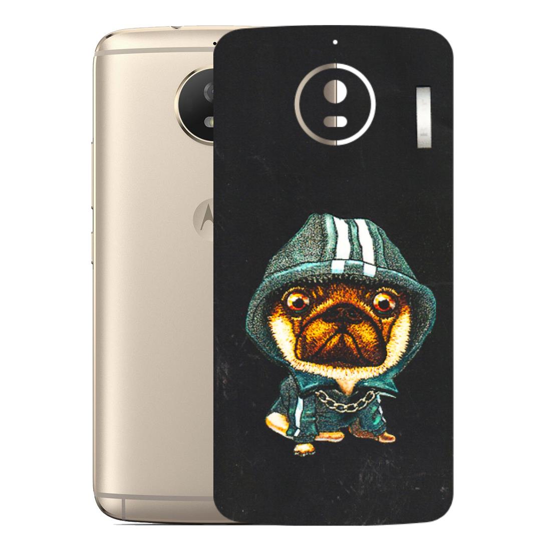 Motorola Phone Skins (All Models) - Puppy N Hoodie - 3D Embossed Finish (L-90) Motorola Moto G5S