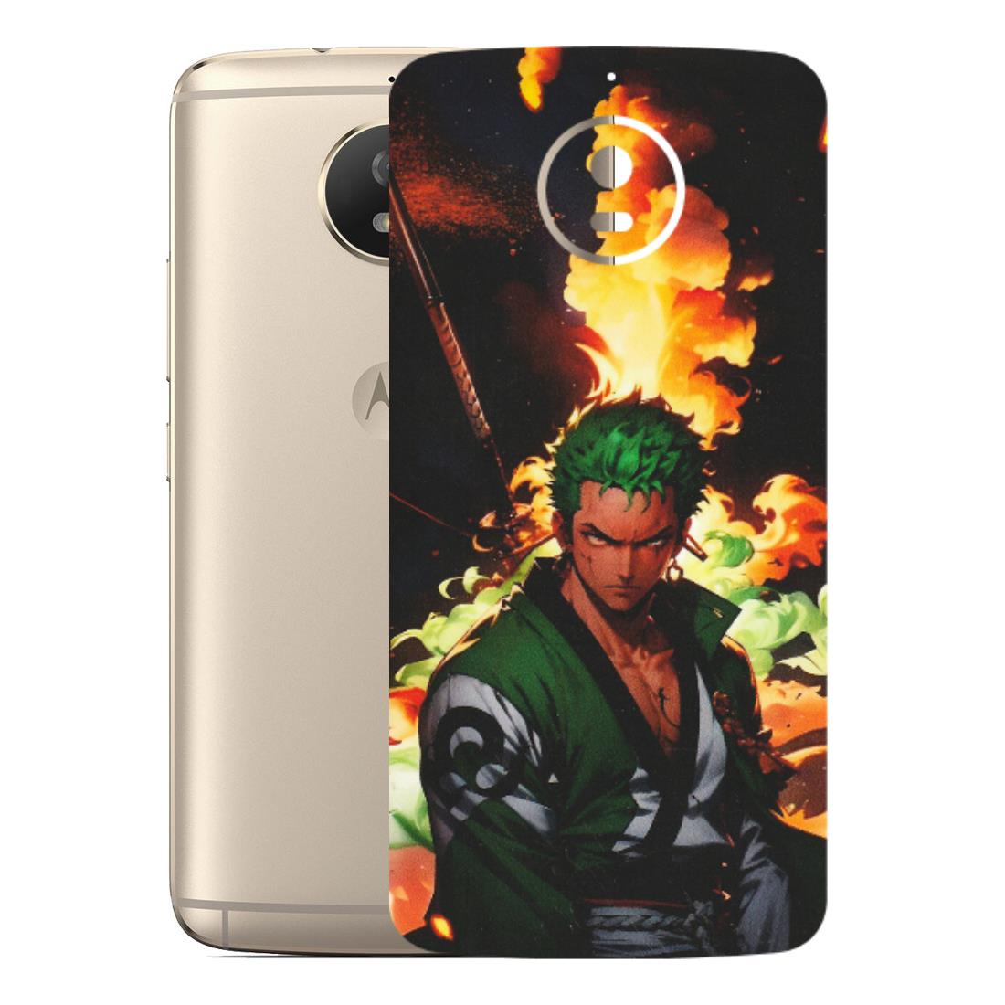 Motorola Phone Skins (All Models) - Roronoa Zoro - Matte Finish (M-102) Motorola Moto G5S