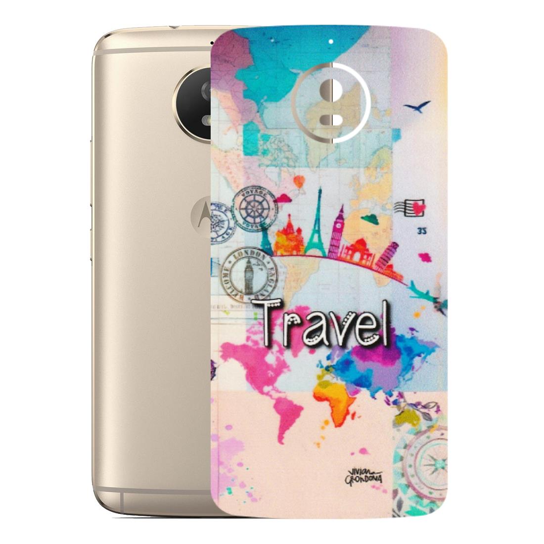 Motorola Phone Skins (All Models) - Travel The Wonders - Matte Finish (M-108) Motorola Moto G5S