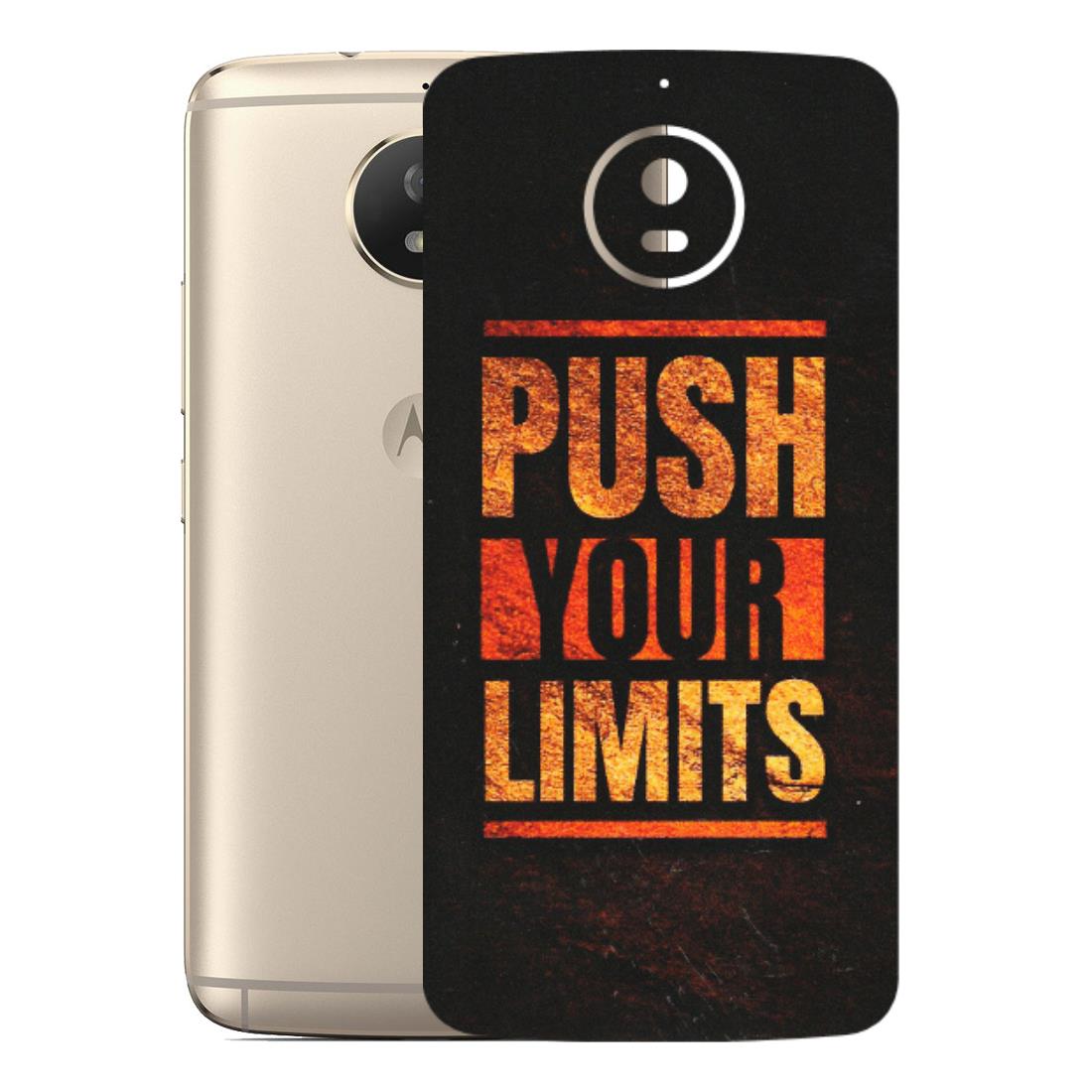 Motorola Phone Skins (All Models) - Push Your Limits - Matte Finish (M-118) Motorola Moto G5S