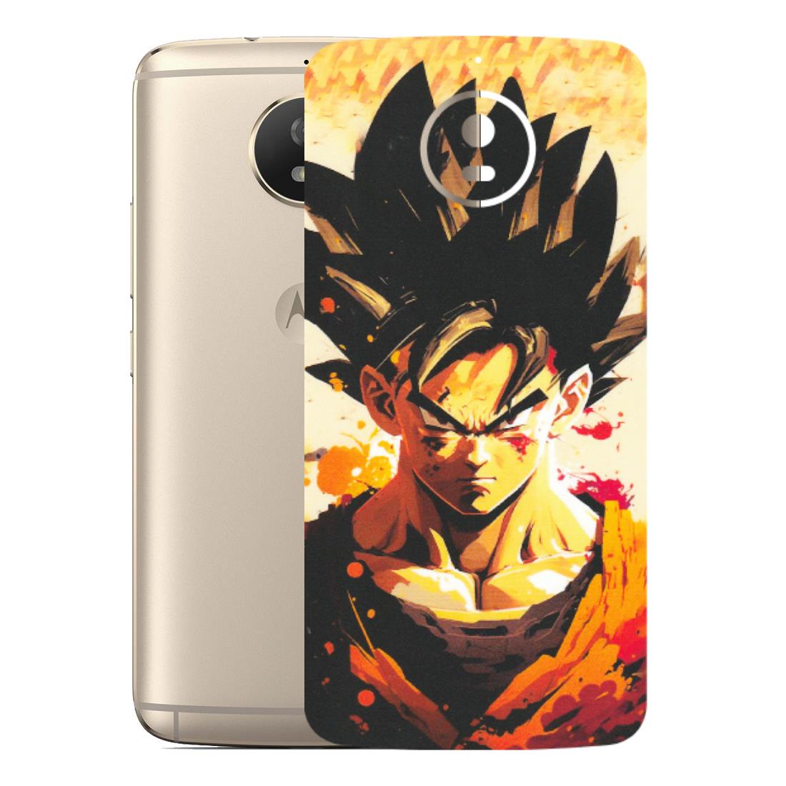 Motorola Phone Skins (All Models) - Angry Goku - Matte Finish (M-12) Motorola Moto G5S
