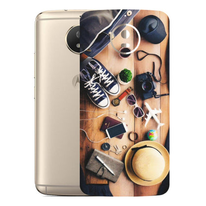 Motorola Phone Skins (All Models) - Travel Wanderlust - Matte Finish (M-133) Motorola Moto G5S