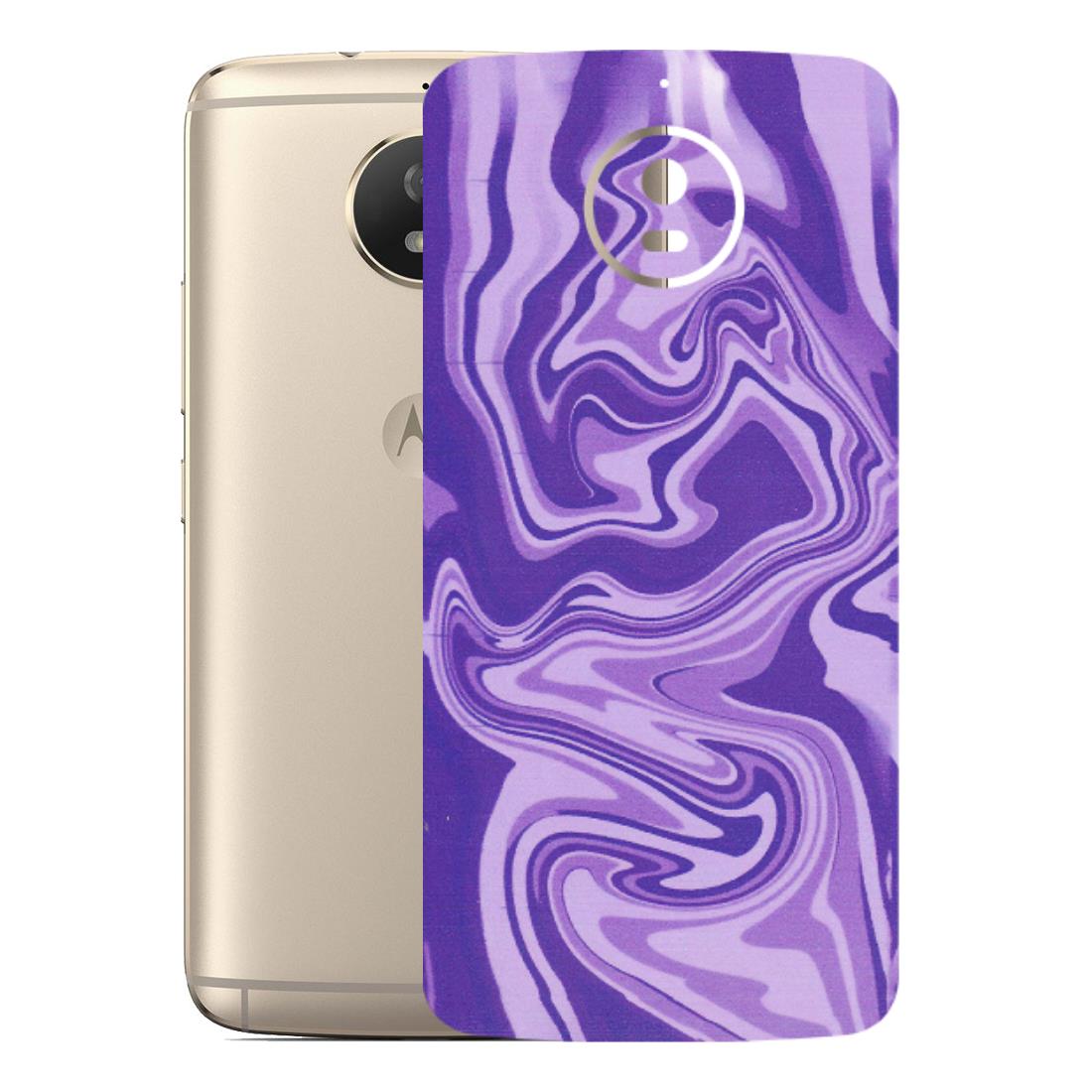 Motorola Phone Skins (All Models) - Hazy Purple Nights - Matte Finish (M-14) Motorola Moto G5S