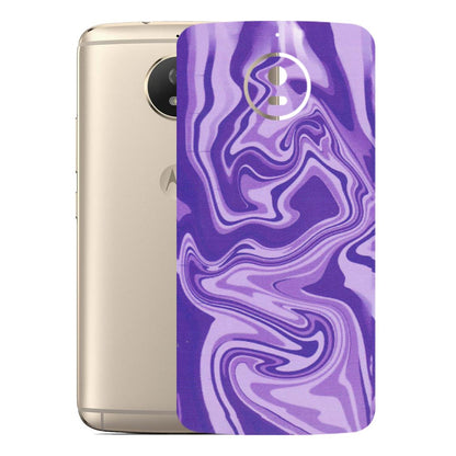 Motorola Phone Skins (All Models) - Hazy Purple Nights - Matte Finish (M-14) Motorola Moto G5S