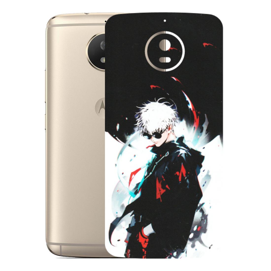 Motorola Phone Skins (All Models) - Gojo Powerful Charater Kaisen Anime - Matte Finish (M-144) Motorola Moto G5S